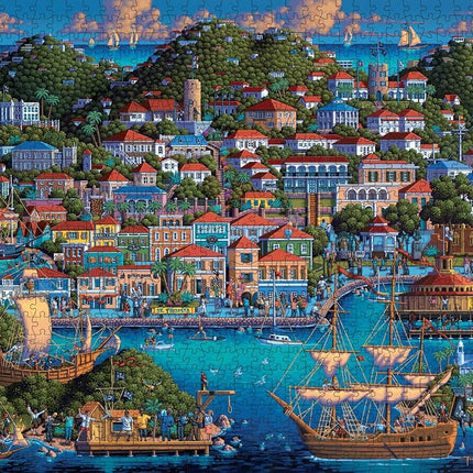 Buffalo Games - Eric Dowdle - St. Thomas - 1000 Piece Jigsaw Puzzle for Adults -Challenging Puzzle Perfect for Game Nights - Finished Size is 26.75 x 19.75