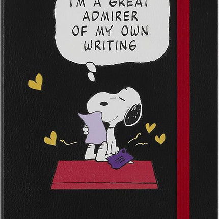 Moleskine Peanuts Lined Notebook, Snoopy Design No