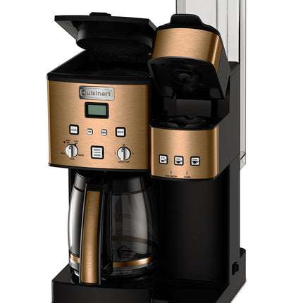 Cuisinart SS-15CP Cafetera de 12 tazas y monodosis, una, cobre