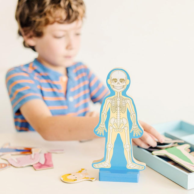 ????&??(Melissa&Doug) Magnetic Human Body Play Set: Classic Toys - Magnetic Dress-Up Sets