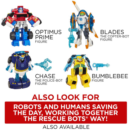Transformers A2768 Playskool Heroes Figura de acción de Rescue Bot, Heatwave