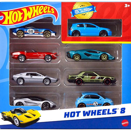 Hot Wheels 8-Pack of Toy Cars & Trucks (Styles May Vary)