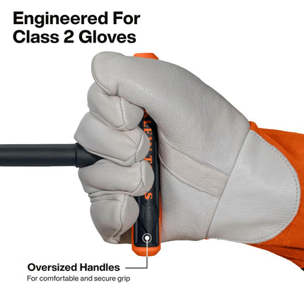 Klein Tools 47120INS Insulated T-Handle and Hex Bit Set, 1000V Rated, ASTM F1505 Certified, Includes 3 and 6-Inch Extension Bars, Class 2 Glove Compatible, Premium Carrying Case