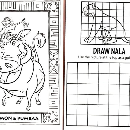 Disney - The Lion King - Gigantic Coloring & Activity Book - 200 Pages