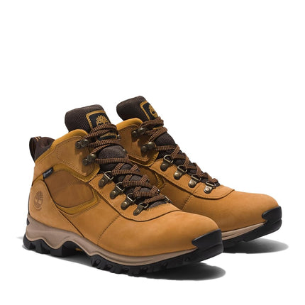 Timberland Men's Mt. Maddsen Mid Waterproof Hiking Boot, Wheat, 12 M