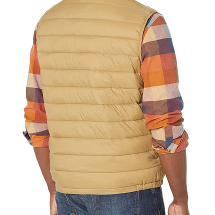 Cole Haan Men's Essential Quilted Vest, Sand, L