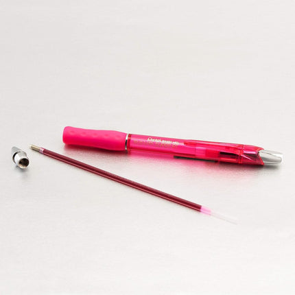 Pentel RSVP Super RT Ballpoint Pen, (1.0mm) Medium Line, Pink Ink, 2-Pk - BX480BP2P