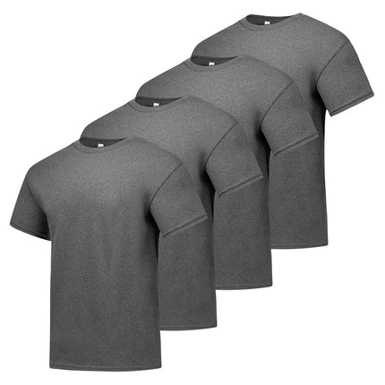 Hanes Men's ComfortSoft Short Sleeve T-Shirt, Char