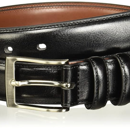 Perry Ellis Men's Hc Milled Belt, Black, Large