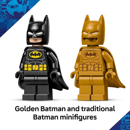 LEGO DC Batman Logo - Superhero Toy w/ 2 Collectible Minifigures - 3D DIY Wall Art or Room Decor - Gift Idea for 12+ Year Old Boys & Teenage Movie Fans - 76330