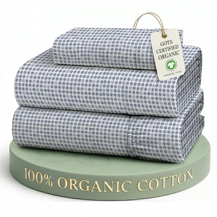 LANE LINEN Twin XL Sheet Set 100% Organic Cotton 3