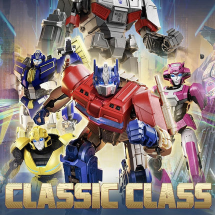 Blokees Figures - Transformers (Model Kit) 71161 - Classic Class(CC) 11-ONE-Optimus Prime （Luminous Eyes）