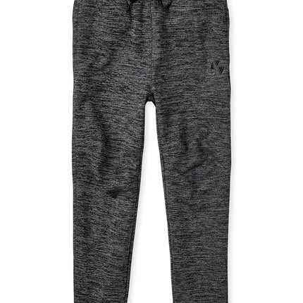 The Children's Place Pantalones de rendimiento de punto deportivo para niños, gris aleta, talla extragrande