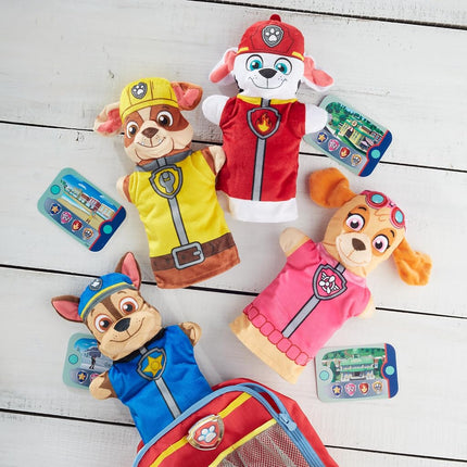 Melissa & Doug PAW Patrol Hand Puppets, Multicolor, 33269