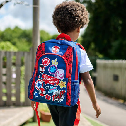 Marvel Spiderman Backpack | Spidey And His Amazing Friends Kids Backpack I School Bag For Boys | Boys Backpacks | One Size