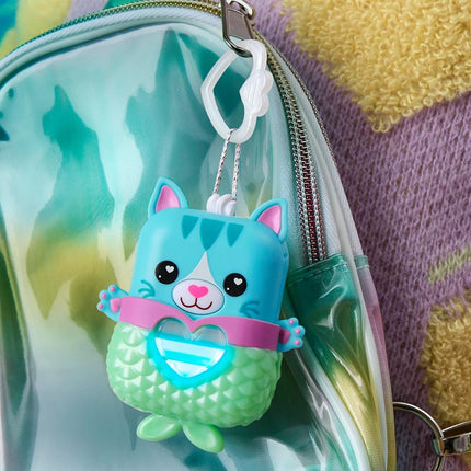 NANO-MALS Pawtricia The Blue Kitty, Electronic Pet Cat, 70+ Responses, Interactive Fidget Toys for Girls & Boys Ages 5+
