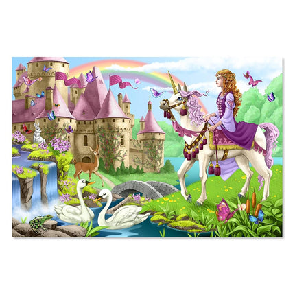 Melissa & Doug Fairy Tale Castle Floor Puzzle