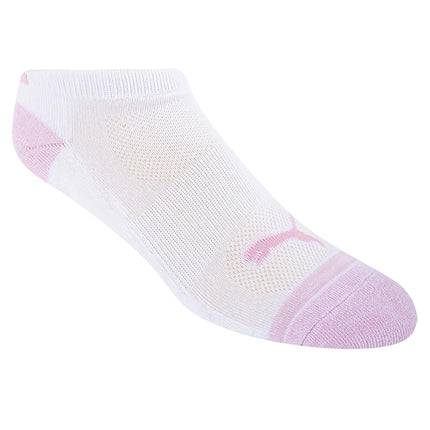 PUMA Women's 8 Pack Low Cut Socks, White 9-11