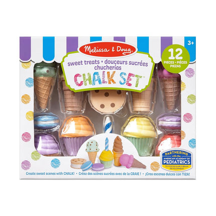 Melissa & Doug Ice Cream & Cake Chalk Set