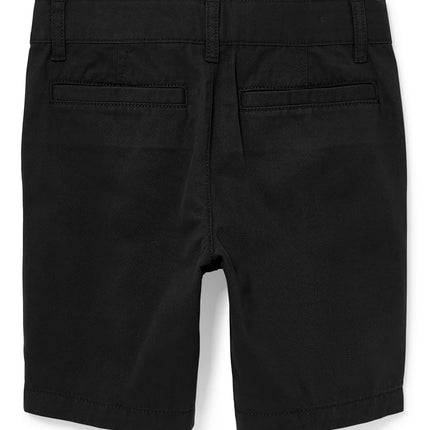 The Children's Place Baby Boys and Toddler Boys Chino Shorts, Black Single, 14