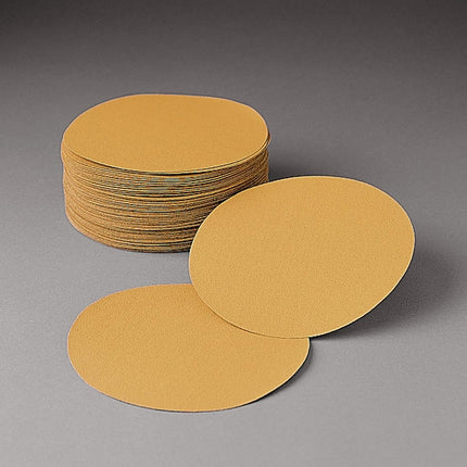 Rouleau de disques abrasifs papier 3M Stikit Gold 216U, 12,7 cm x NH P320 grammage A, 75 disques par rouleau