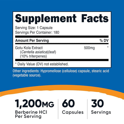 Nutricost Berberine Hcl 60 Caps