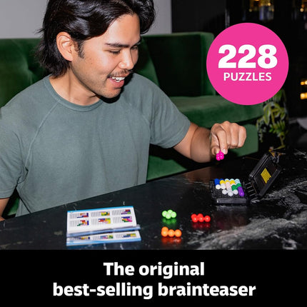 Learning Resources Kanoodle 3D Brain Teaser Puzzle, Travel Game for Adults and Kids Ages 7 8 9 10+, Gift for Boys and Girls, Featuring over 200 Challenges