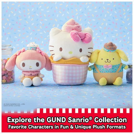 GUND Sanrio Hello Kitty Keroppi Plush Stuffed Animal, 6