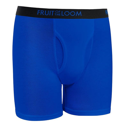 Lot de Sous-vêtements Caleçons Garçon Respirants Fruit of The Loom, Coton Couleurs Assorties Petit