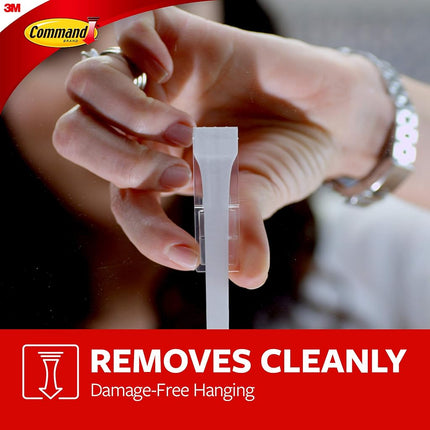 Command Medium Hooks, White, 6-Hook