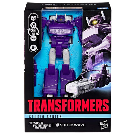 Transformers Studio Series The The Movie Shockwave Voyager Class 16.5-cm Converting Action Figure, Robot Toys for Ages 8+