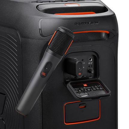 JBL PartyBox 2x Digital Wireless Microphone, Rechargeable Battery (20 Hours - 700mAh), Clear Voice, Clear Sound, Stable Connection at 2.4 GHz