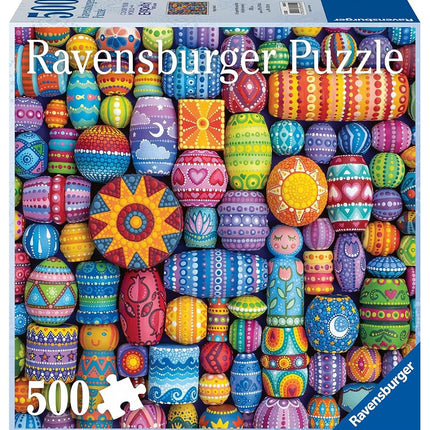 Ravensburger Color Your World Series: Happy Beads 500 Piece Jigsaw Puzzle for Adults - 80695 - Handcrafted Tooling, Made in Germany, Every Piece Fits Together Perfectly