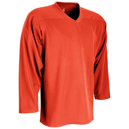 Champro Unisex's Faceoff Polyester Hockey Jersey, Orange, Small