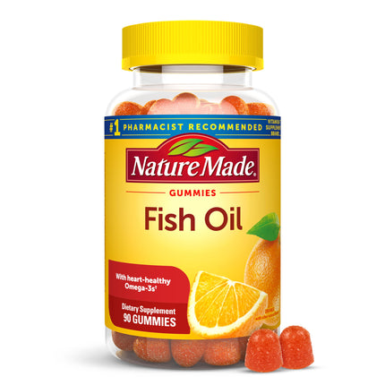 Nature Made Fish Oil Adult Gummies (57 mg of Omega