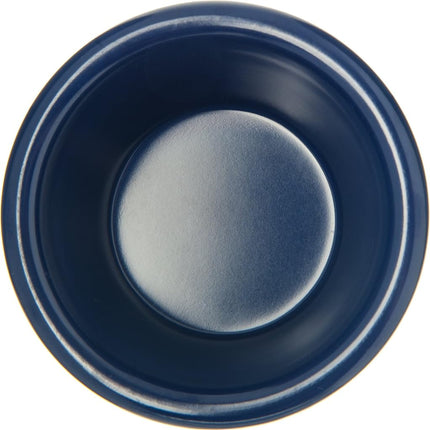 Carlisle FoodService Products Smooth Ramekin Sauce Cup for Restaurants, Cafeterias, And Fast Food, Plastic, 2 Ounces, Cobalt Blue, (Pack of 72)