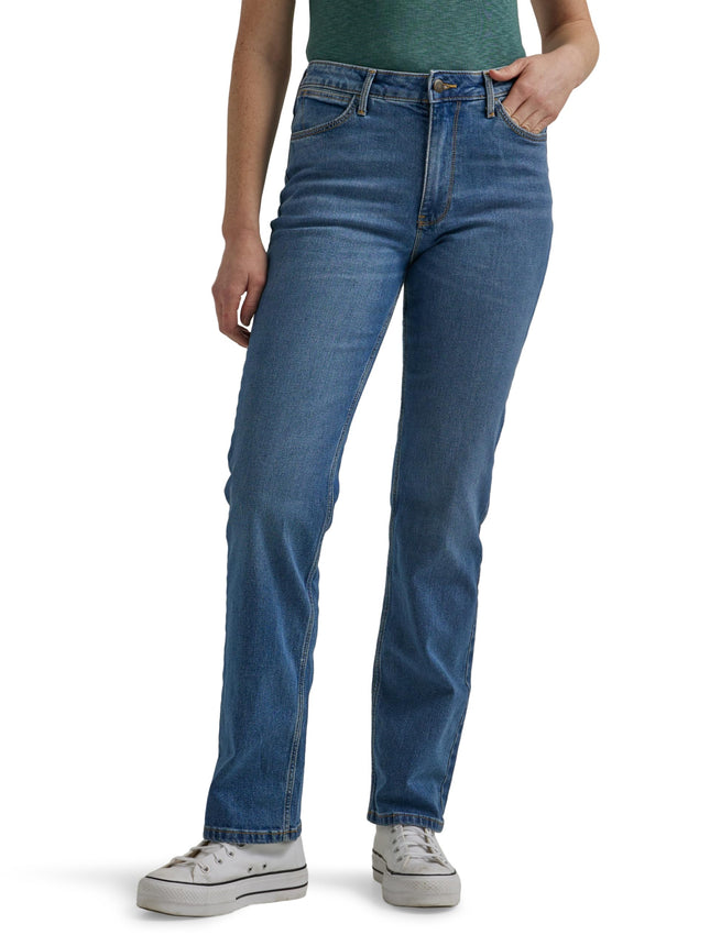Wrangler Women's High Rise True Straight Fit Jean,