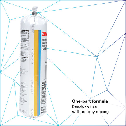 3M 08369 Ultrapro White MSP Seam Sealer Flexpack - 310 ml