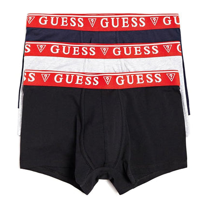 Guess 3-Pack Boxer Briefs Men Brian Hero Boxer Trunk Black