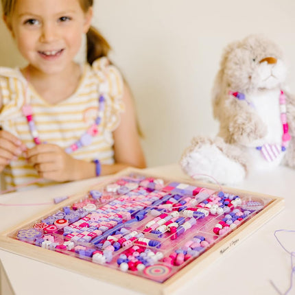 Melissa & Doug Deluxe Collection - Wooden Bead Set