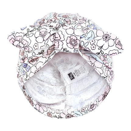 Turbantes de algodón para bebé de Hudson Baby, para niñas de 0 a 24 meses, diseño So Pretty Flower, de 0 a 24 meses