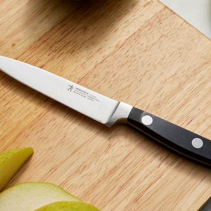HENCKELS Classic Razor-Sharp 4-inch Paring Knife, German Engineered Informed by 100+ Years of Mastery, Stainless Steel