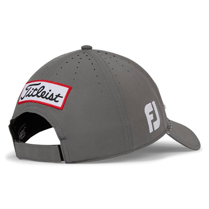 Gorra de golf Titleist Tour Breezer para hombre, color carbón/blanco