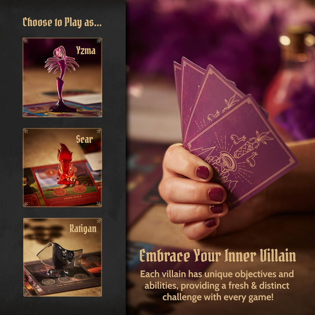 Ravensburger Disney Villainous - El Mal Está Preparado Juego de Mesa de Estrategia