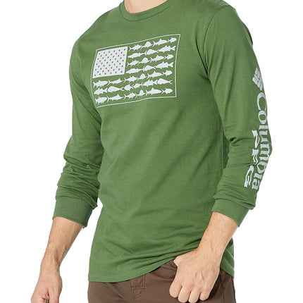 Columbia Men's Americana Saltwater Fish Flag Long 