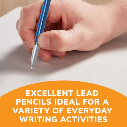 BIC Xtra-Precision Mechanical Pencil, Metallic Barrel, Fine Point (0.5mm), 24-Count, Doesn't Smudge and Erases Cleanly