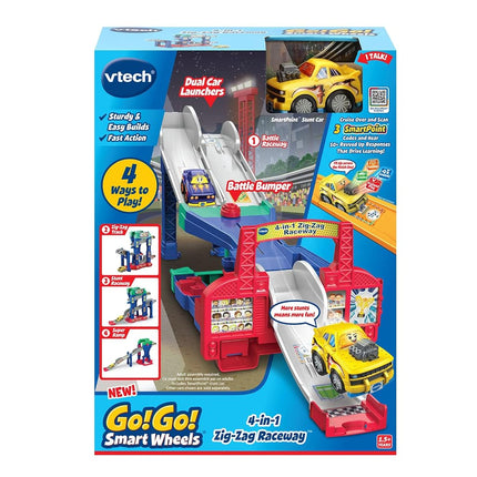 VTech Go! Go! Smart Wheels 4-in-1 Zig-Zag Raceway