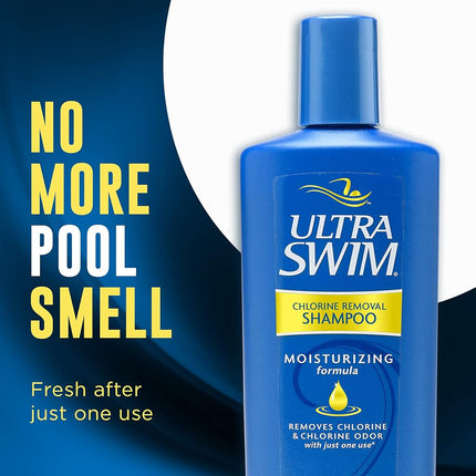 UltraSwim Chlorine Removal Shampoo, Moisturizing Formula (Packaging may vary), blue, 7 Fl Oz (Pack of 1)