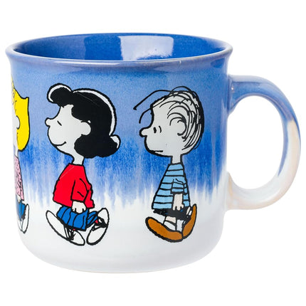 Silver Buffalo Peanuts Reactive Glaze Ceramic Camp