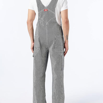 Dickies Men's Big Bib Overall, Hickory Stripe, 50x30